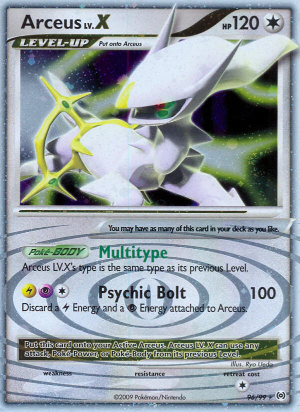 ARCEUS LV X (96/99)