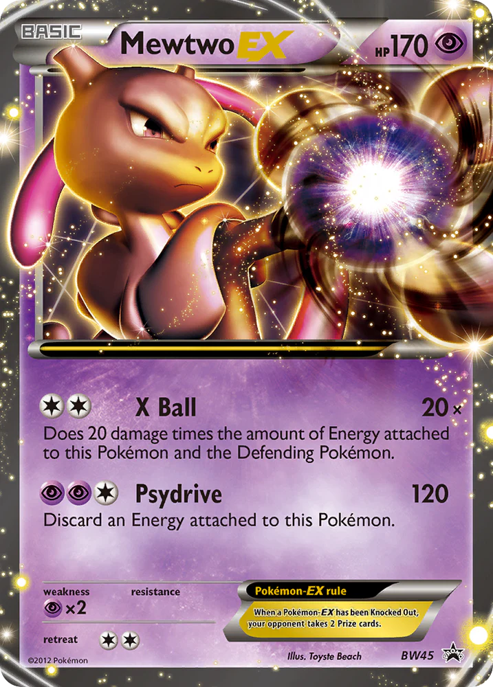 MEWTWO EX (BW45)