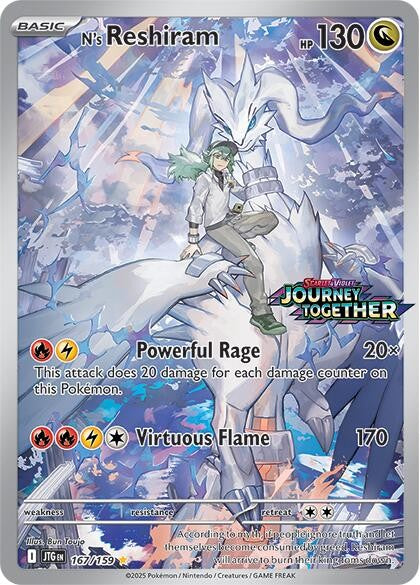 N’S RESHIRAM (167/159)